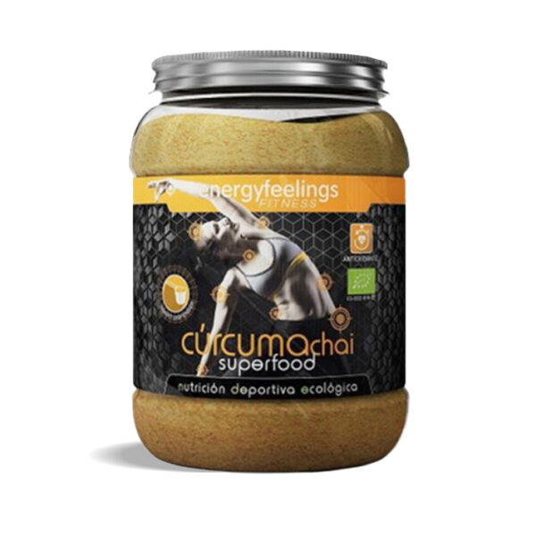 Cúrcuma Chai Sin Gluten Eco Vegan - 750 gr. Energy Feelings