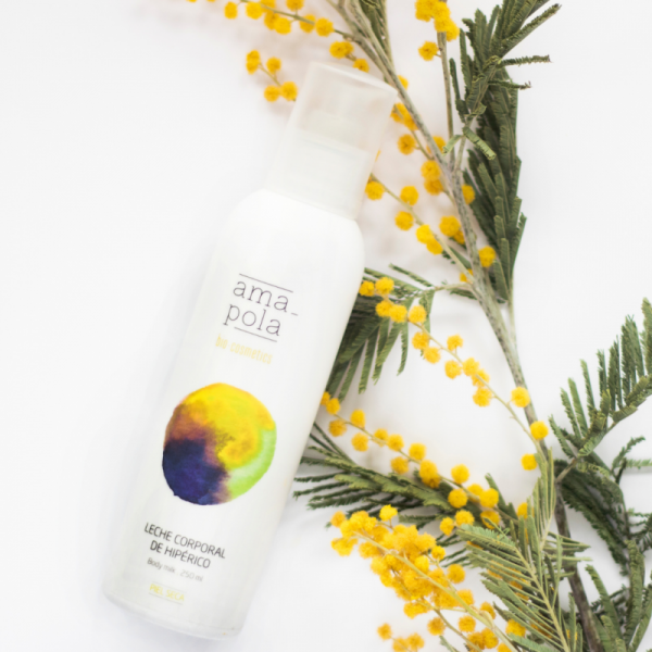 Leche Corporal De Hipérico 400 ml. Amapola Biocosmetics - Imagen 3