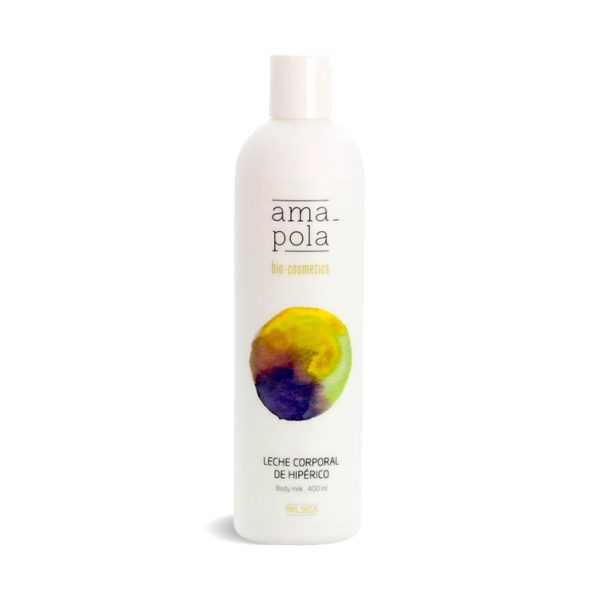 Leche Corporal De Hipérico 400 ml. Amapola Biocosmetics