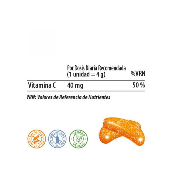 GOMINOLAS VITAMINA C 30 GUMMIES NEO PEQUES - Imagen 3