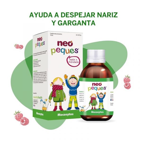 Mocosytos Jarabe Infantil Sin Gluten 150 ml. Neopeques - Imagen 2