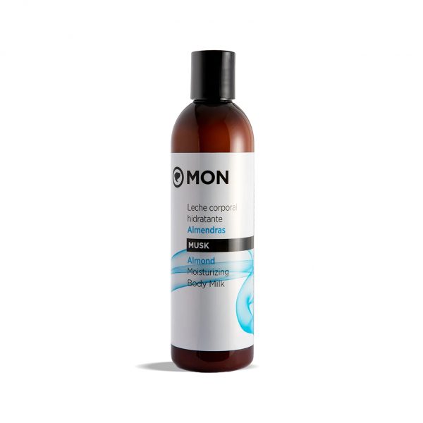 Leche Corporal Hidratante Musk Almendras Sin Gluten Bio Vegan 300 ml. Mon